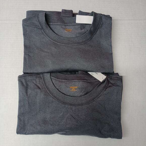 2 Brahma Short Sleeve Work T-Shirt 4XL 58-60 Gray Pocket Tee - Picture 1 of 8